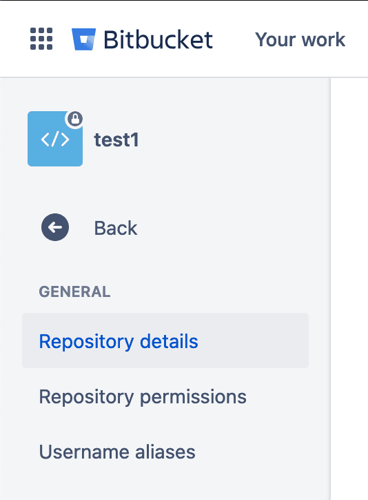 Bitbucket Repository Details