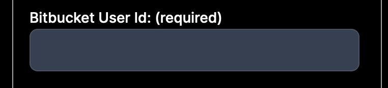 Bitbucket User Full Name Value