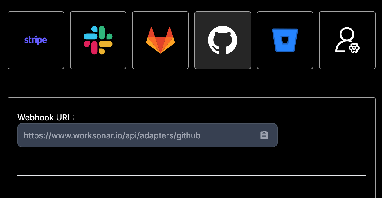 Github Integration Tab