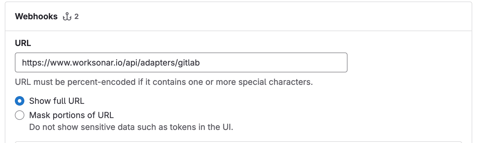Gitlab Url Form